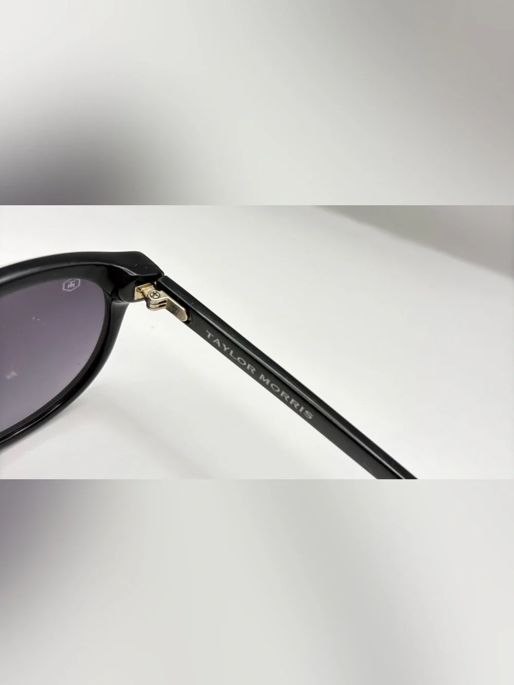 Taylor Morris Vredefort Black Oval Sunglasses Frames Only